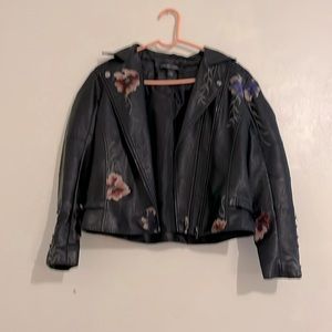 Rarely worn faux leather jacket